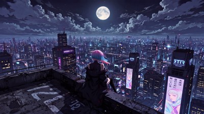 Night City (Cyberpunk 2077) poster