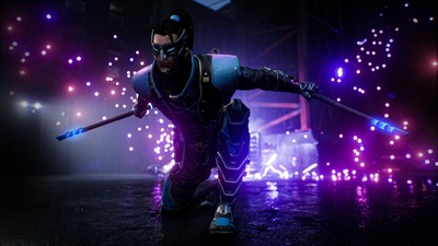 Nightwing mouse pad