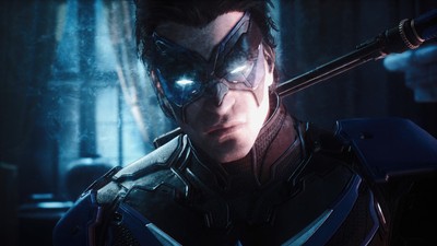 Nightwing mouse pad