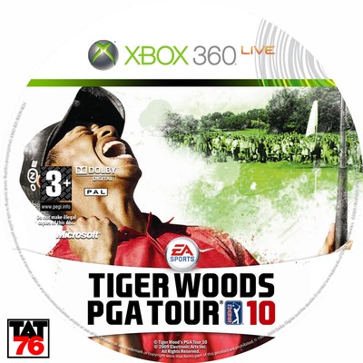 Tiger Woods PGA Tour 10 posters
