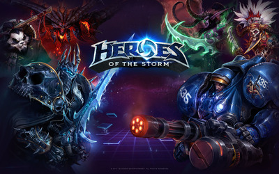 Heroes of the Storm mouse pad