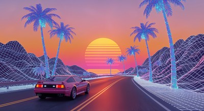 Outrun Mouse Pad 59289
