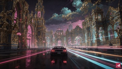 Outrun Mouse Pad 59290