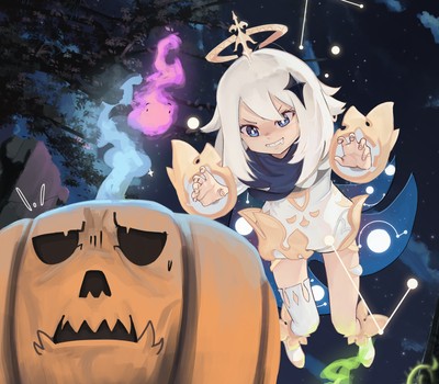 Paimon mouse pad