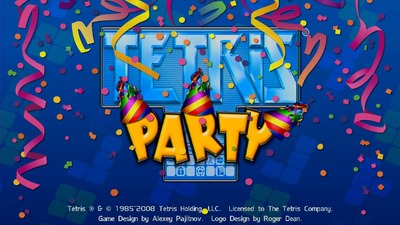 Tetris Party tote bag #