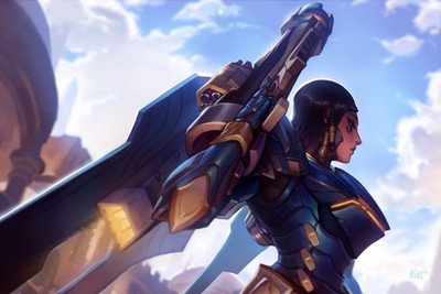 Pharah mouse pad