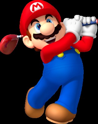Mario Golf tote bag