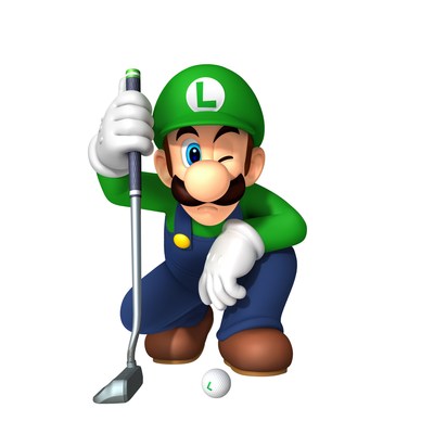 Mario Golf mouse pad