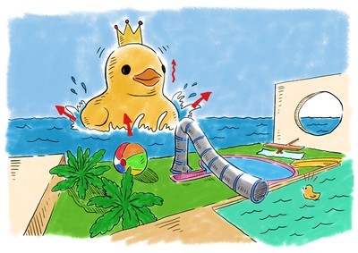 Placid Plastic Duck Simulator posters