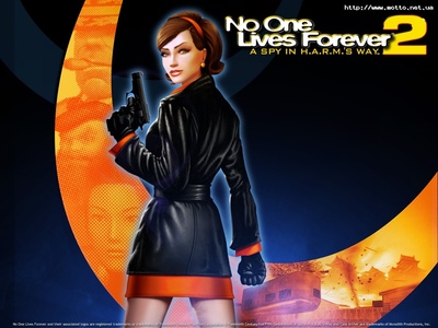 No One Lives Forever 2 A Spy in H.A.R.M.'s Way Stickers #6078