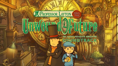 Professor Layton and the Unwound Future posters