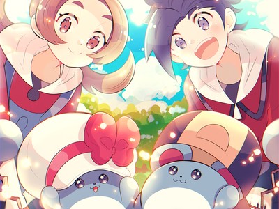 Pokémon Gold and Silver mouse pad