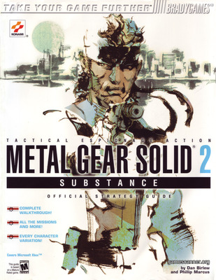 Metal Gear Solid 2 Substance poster