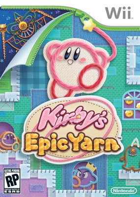 Kirby's Epic Yarn Stickers #6107