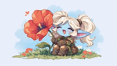 Poppy mug #