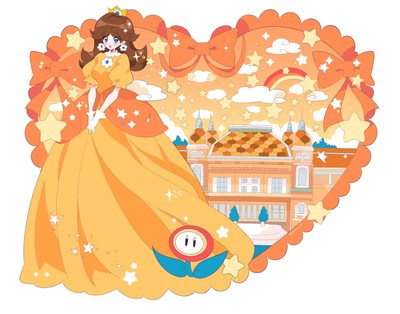 Princess Daisy mouse pad