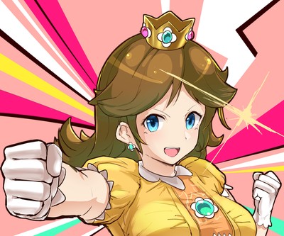 Princess Daisy mouse pad