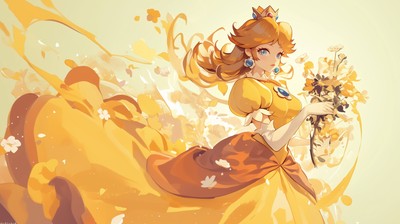 Princess Daisy Mouse Pad 61501
