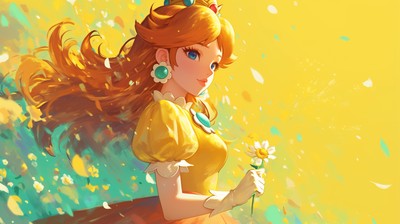Princess Daisy Mouse Pad 61502