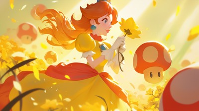 Princess Daisy mug #