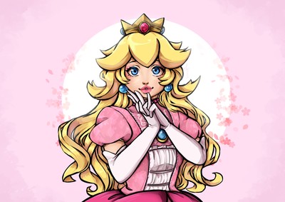 Princess Peach Mouse Pad 61512
