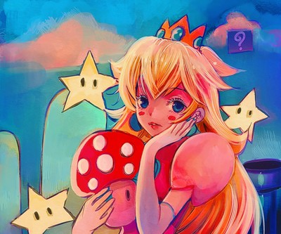 Princess Peach Mouse Pad 61514