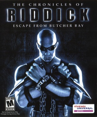 The Chronicles of Riddick Escape From Butcher Bay posters
