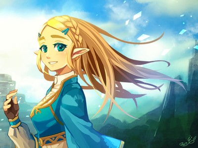 Princess Zelda tote bag #