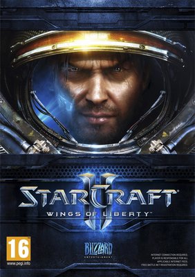 Starcraft II Wings of Liberty poster