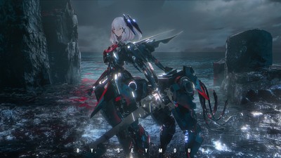 Punishing Gray Raven Mouse Pad 61785