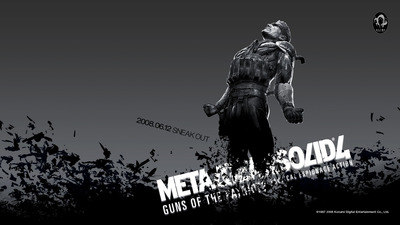 Metal Gear Solid 4 Guns of the Patriots posters