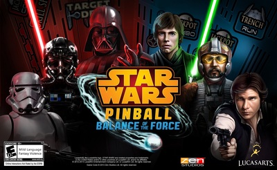 Star Wars Pinball Balance of the Force posters
