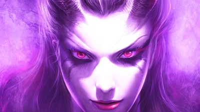 Queen Of Pain mouse pad