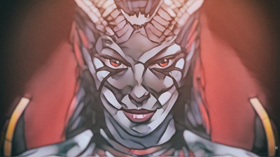 Queen Of Pain mouse pad