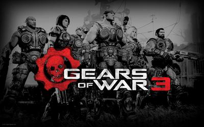 Gears of War 3 Stickers #6205