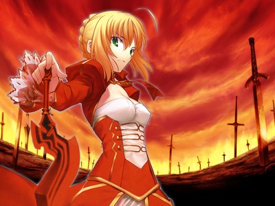 Red Saber calendar