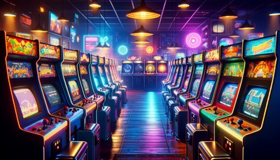 Retro Games mouse pad