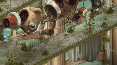 Retro Machina mouse pad