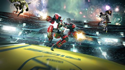 RIGS Mechanized Combat League mouse pad