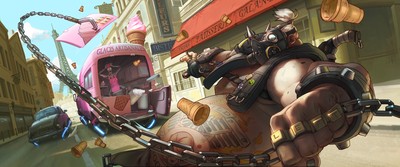 Roadhog mouse pad