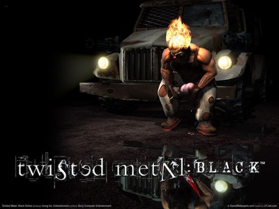 Twisted Metal Black mouse pad