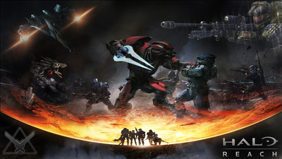 Halo Reach mouse pad