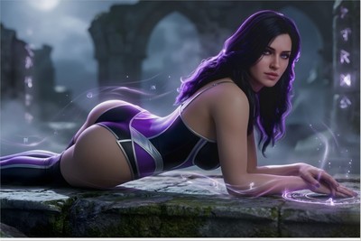 Yennefer Poster – Fantasy Wall Art Print, Magic Decor poster