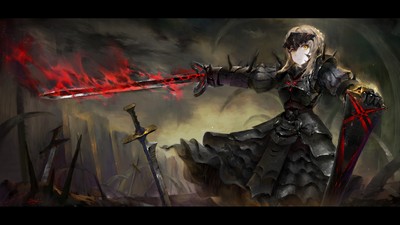 Saber Alter Mouse Pad 64329