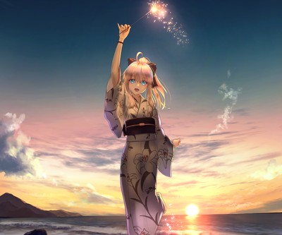 Saber Lily mouse pad