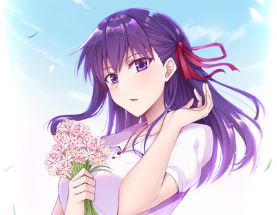 Sakura Matou mouse pad