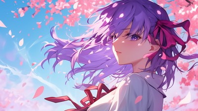 Sakura Matou Mouse Pad 64556