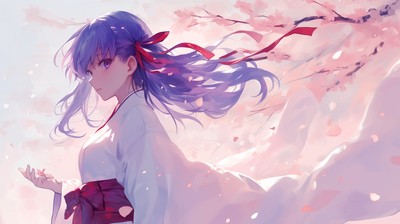 Sakura Matou Mouse Pad 64557