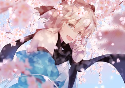 Sakura Saber mouse pad