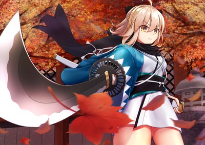 Sakura Saber mouse pad